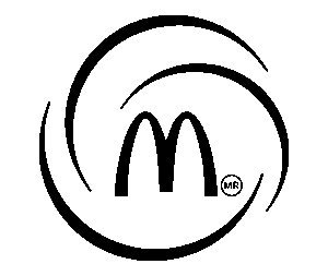 LOGO NEGRO ARCOS DORADOS